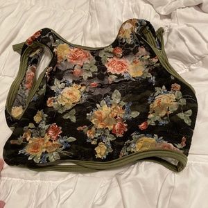 chelsea b dance wear floral top